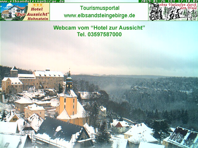 Sächsische Schweiz - Webcam Hohnstein