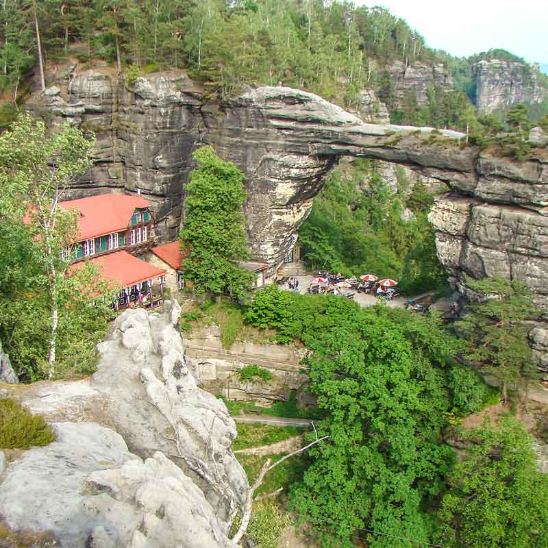 Sehenswürdigkeit Prebischtor - Elbsandsteingebirge