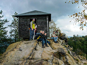 Rudolfstein bei Dittersbach - Böhmische Schweiz