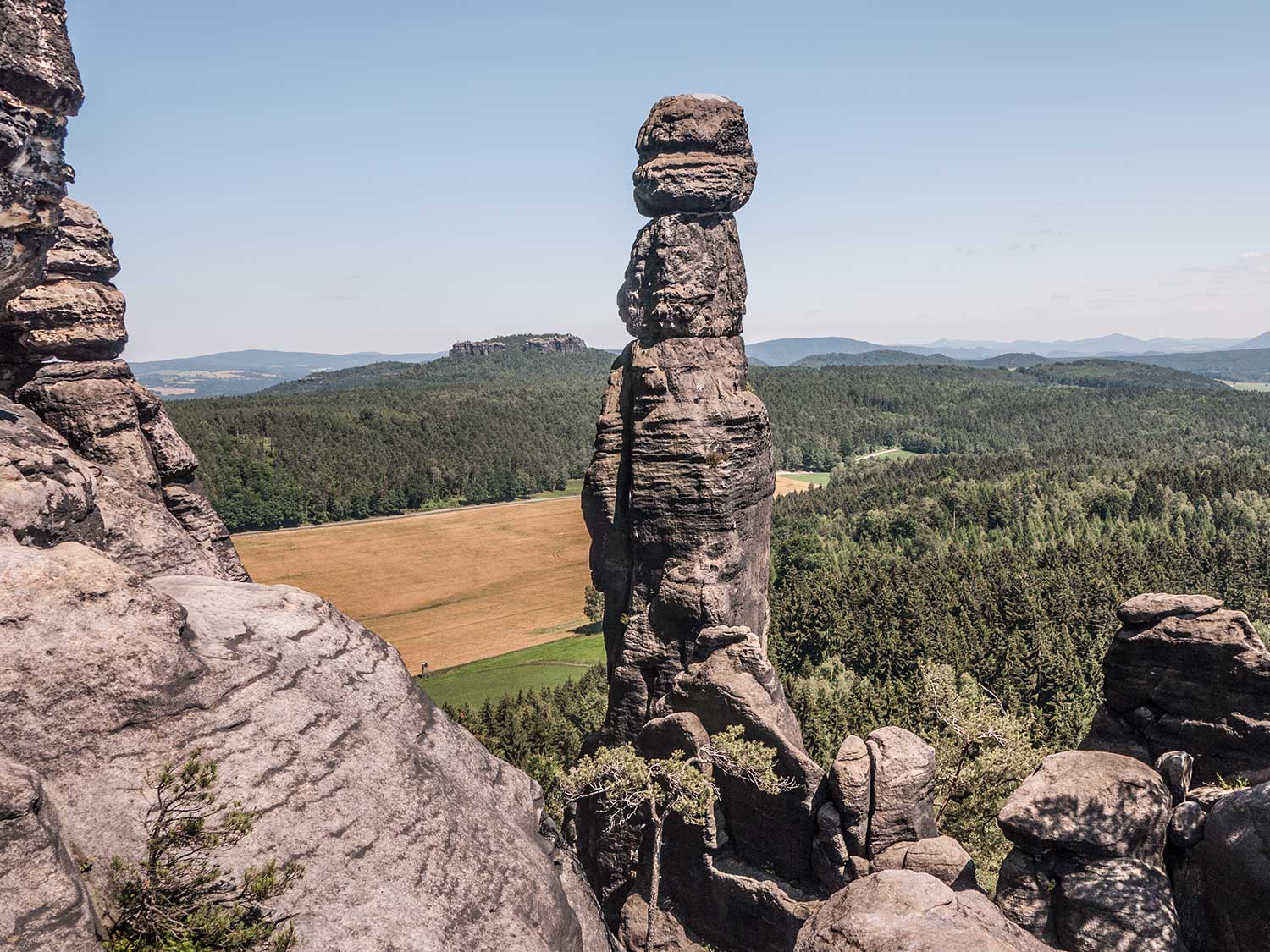 Felsnadel Barbarine - Sächsische Schweiz