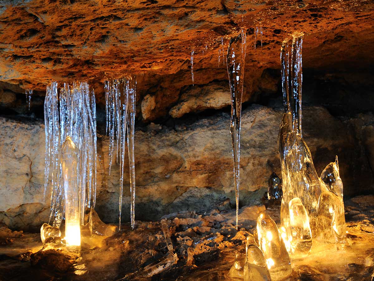 Najadenhöhle im Khaatal - Böhmische Schweiz
