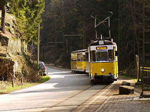 Kirnitzschtalbahn - Sächsische Schweiz